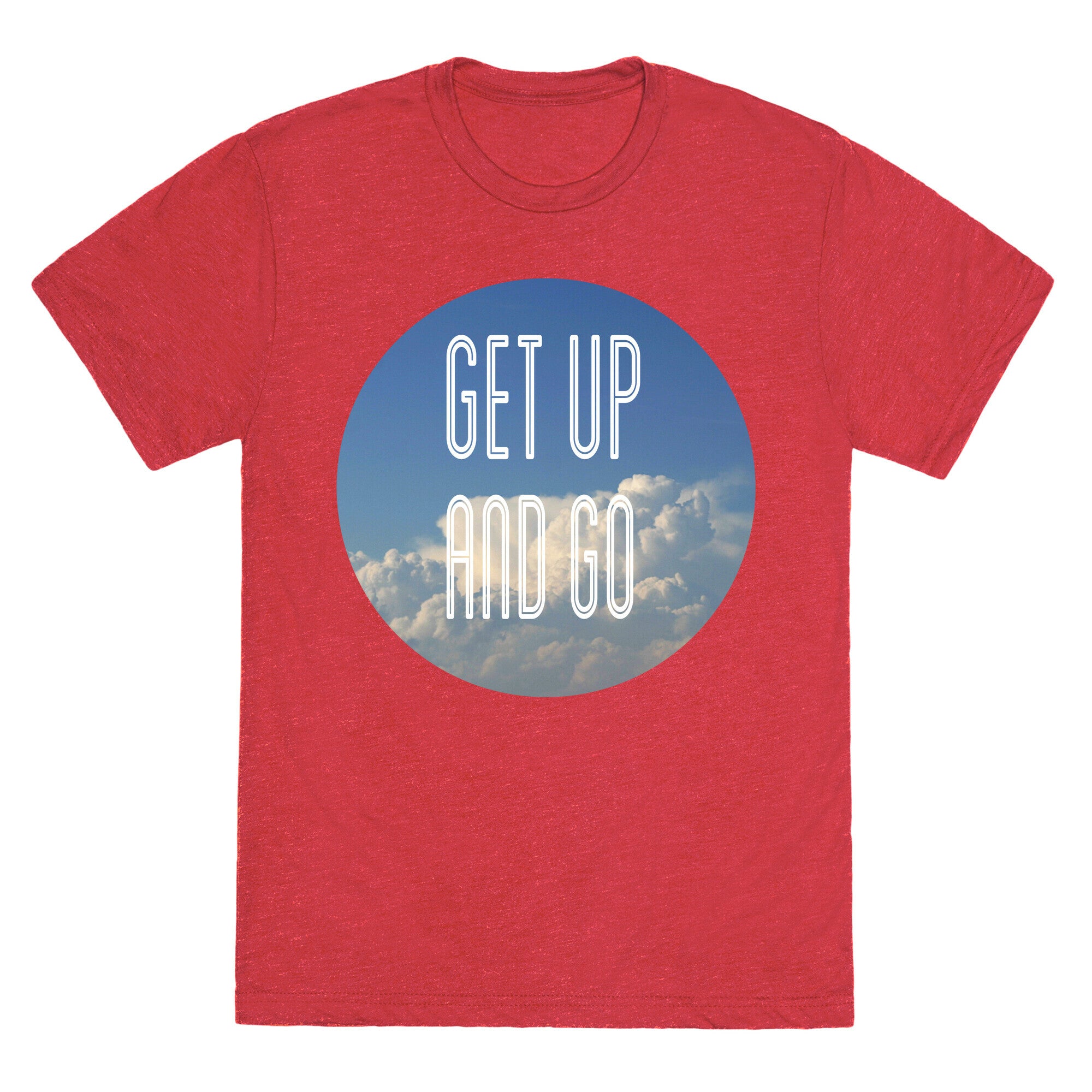 Get up and Go Unisex Triblend Tee